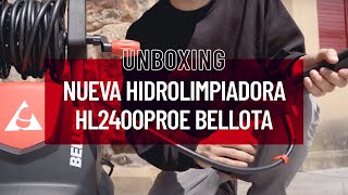 Unboxing nueva hidrolimpiadora HL2400PROE de Bellota Herramientas