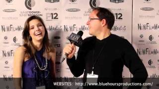 PLTV: JOHN C ALSEDEK (FILMMAKER) \u0026 KATIE UHLMANN (REPORTER/ACTRESS), NEWFILMMAKERS, LA, 02/11