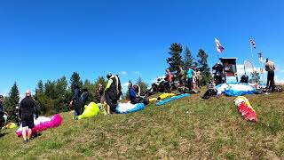 paragliding, Sľubica, 12.8.2023