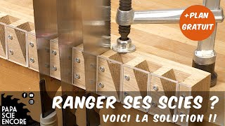 Il n'existe pas de meilleure solution pour ranger les scies - Ultimate Saw Rack