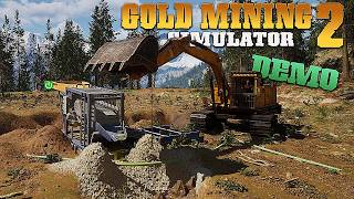 Exploring the Map & Testing Systems in Gold Mining Simulator 2 DEMO