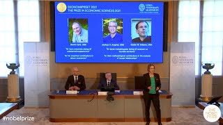 Announcement of the 2021 Sveriges Riksbank Prize in Economic Sciences in Memory of Alfred Nobel