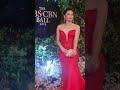 Looking great on red gown is Gillian Vicencio of 'A Very Good Girl' #ABSCBNBall2023