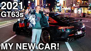 Buying a *BRAND NEW* 2021 Mercedes AMG GT 63s! (Trading in my G WAGON) - FASTEST CAR REVEAL!