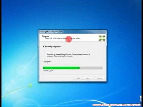 How To Download and install DirectX 11 How To Download and install DirectX 11