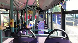 Engine Start Up Enviro 200 on Route 206 to Brent Park Tesco