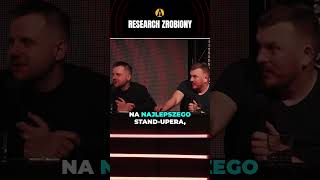 Research zrobiony - Zobacz cały odcinek MASZ MINUTĘ #maszminute #standup #roast