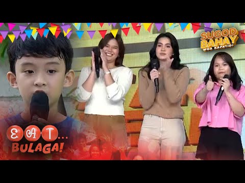 Dabarkads, hinamon ng spelling ang Child Star of the Day! SUGOD BAHAY MGA KAPATID July 16, 2024