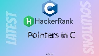 #5 Pointers in C | HackerRank C Solutions Latest | #cprogramming #coding #cpp #492