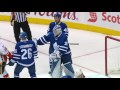 andersen maple leafs shut out the flames 4 0