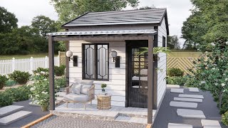 Discover This Stunning 130 Sqft Tiny House Design – 10x13 Ft (3x4 m)