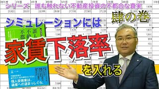 シミュレーションには家賃下落率を入れる　シリーズ　誰も触れない不動産投資の不都合な真実　　#不動産投資