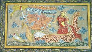 Ramayan explained through pattachitra