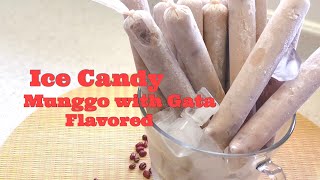 How to make Very Smooth Ice candy Monggo with Gata Flavored/ Ice candy