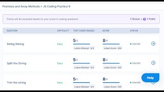 Promises and Array Method JavaScript essentials Js Coding Practice 9 answers| Nxtwave intensive 2.0