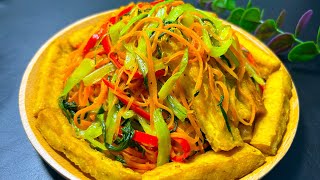 ĐẬU HŨ XÀO RAU CỦ đơn giản, nhanh gọn thơm ngon hấp dẫn - MÓN NGON NTB