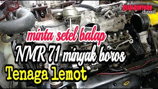 Servis bospom NMR 71 bahan bakar boros tenaga lemot | Rian bintoro