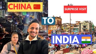 Surprise visit to india from china | Manish Mulchandani Vlogs