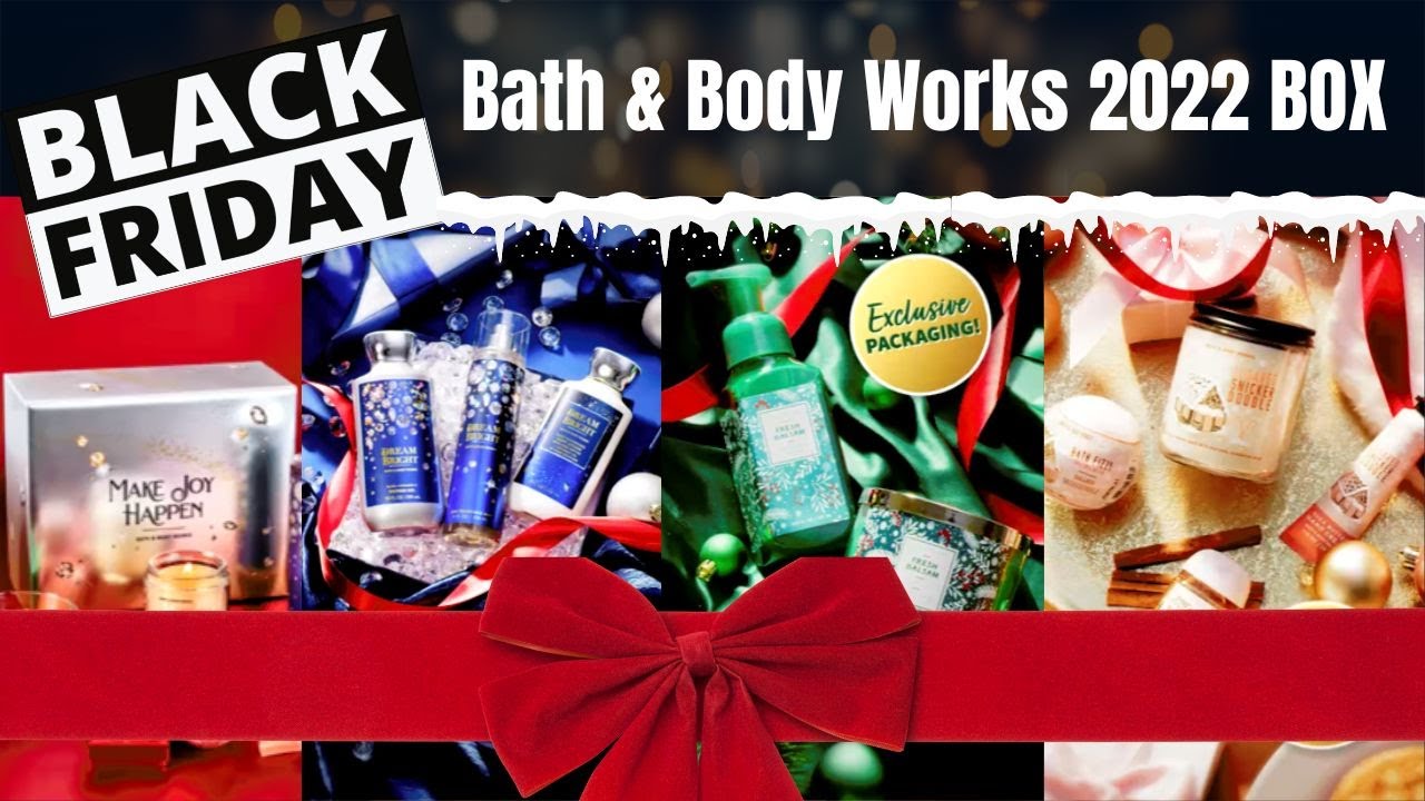 Bath & Body Works BLACK FRIDAY Purchase With Purchase Box Preview - YouTube