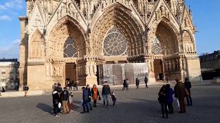 Готический Собор в Реймсе Notre Dame de Reims часть первая