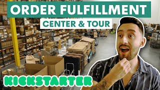 Fulfillrite's Kickstarter Order Fulfillment 3PL \u0026 Shipping Center - Guided Tour