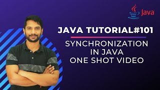 Synchronization in Java | Java Programming | One Shot Video | In Hindi