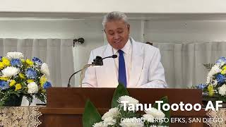 Tapuaiga Taeao   Aso Gafua 24 Feb 2025   Susuga Tanu To'oto'o  AF   EFKS Ola Mo Keriso