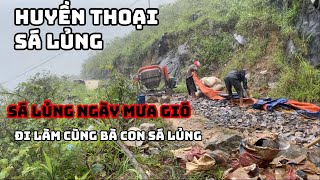 HUYỀN THOẠI SÁ LỦNG - Sá Lủng ngày mưa gió team anh CHAO VLOG đội mưa cùng bà con - Chá vùng cao