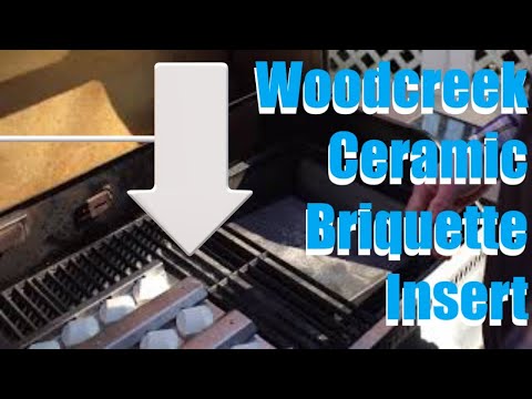 How hot can ceramic briquettes get?