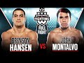 Brenson Hansen vs Josh Montalvo | WSOF 3, 2013