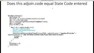 adjoinKY JavaScript Assignment
