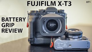 Fujifilm X-T3 vertical battery grip: Review and user guide