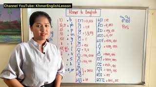 How to spell your name from Khmer to English || របៀបប្រកបឈ្មោះជាអក្សរឡាតាំង k=ក ឬ គ...