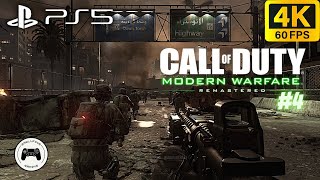 【決勝時刻 現代戰爭：重製版】全單人戰役劇情（第4集）深陷泥潭 PS5 - COD Modern Warfare: Remastered Gameplay #4 (4K 60FPS)