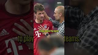 Thomas Muller discusses facing a Pep Guardiola team for the first time 👀#shorts
