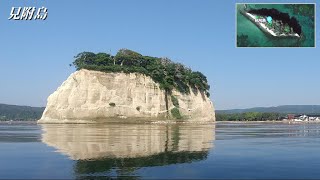 世界遺産じゃない軍艦島『見附島』にボートで行ってみた！