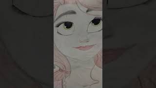 Rapunzel || Drawing || Transition