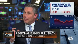 Focus on banks with strong balance sheets, says KBW CEO Tom Michaud