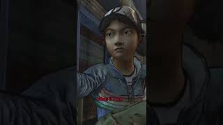 CLEMENTINE MOST SAVAGE MOMENT IN TWD #shorts