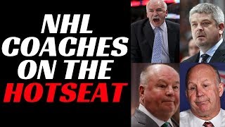 Top 5 NHL Head Coaches 2018 - On the HOT Seat