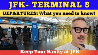 JFK Terminal 8 Check-In: How to Navigate @AmericanAirlines @BritishAirways @Qantas @iberia