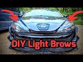 Custom Headlight Brows DIY: Transform Your Peugeot RCZ's Look with Easy Step-by-Step Guide!