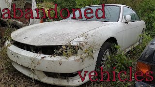 S14シルビア　これが本当の放置車両　【Abandoned vehicle】