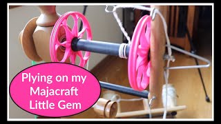 Plying on my Majacraft Little Gem