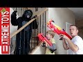 Ethan Vs Cole Nerf Blaster Gorilla Costume Attack Madness