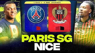 🔴 PSG - NICE | Avant la Champions League ! Ouverture J 5 ! ( paris vs ogcn ) | LIGUE 1 - LIVE/DIRECT