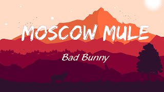 Bad Bunny - Moscow Mule (Letra/lyric)