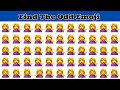 Find The Odd One Out Emoji | Find Odd Emoji Quiz logo quiz challenge part #45 Mind Blast Quiz