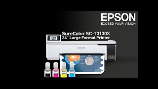 Epson T3130X 24 inch Ink Tank System Entry Level CAD Printer