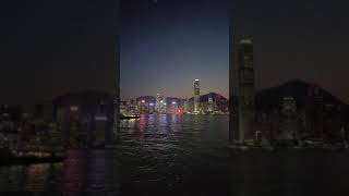 #shorts  Victoria Harbour @Harbour City | 維港夜景 @海港城 | DJI Pocket 2 | 2021.12.09